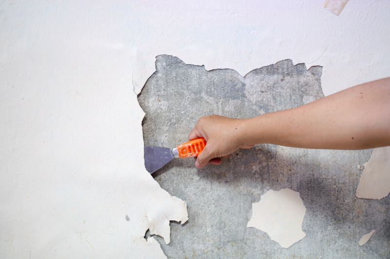 Removing Old Paint from Walls
