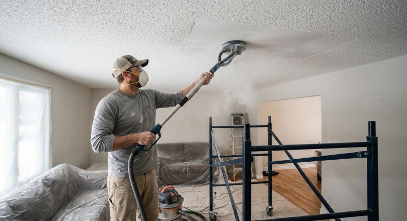 Popcorn Ceiling Smoothing in Waco, TX